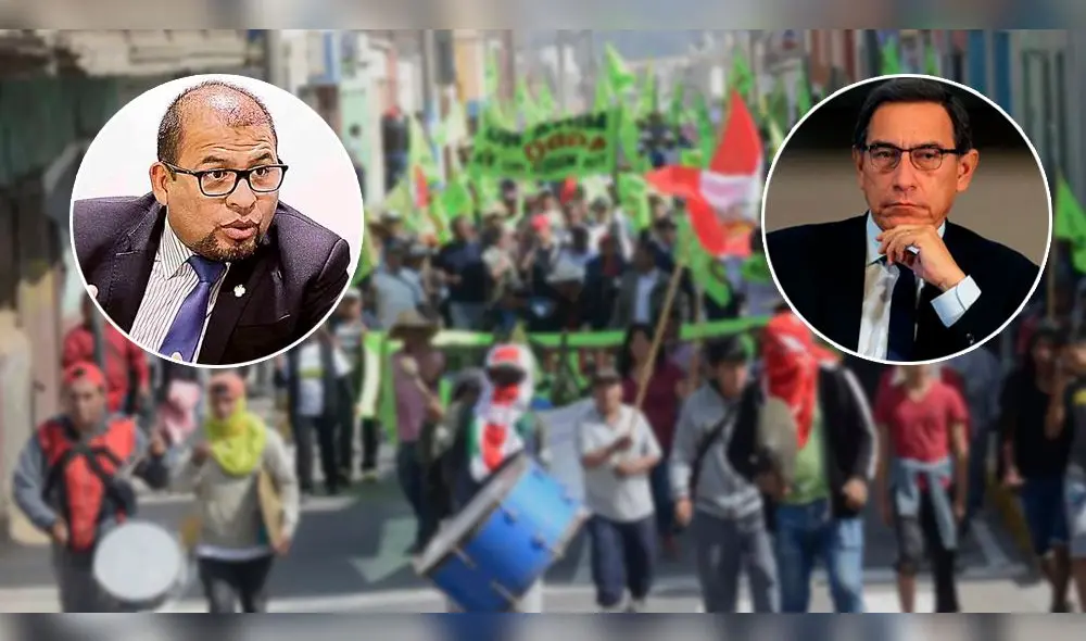 Alcalde de Arequipa se reunió con Vizcarra y le pidió suspender licencia de Tía María Alcalde de Arequipa se reunió con Vizcarra y le pidió suspender licencia de Tía María