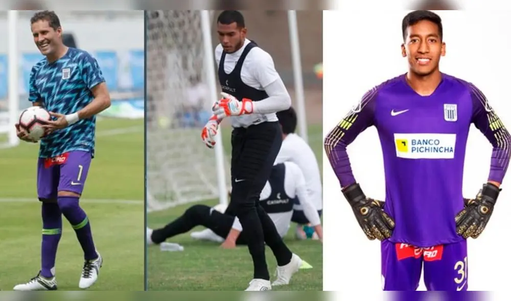 Alianza Lima: ¿Quién será el portero titular ante Binacional? Foto: Líbero
