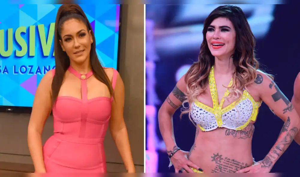 Angie Jibaja publica fotos del pasado de Tilsa Lozano: "Y tú, ¿ya estás limpia?"