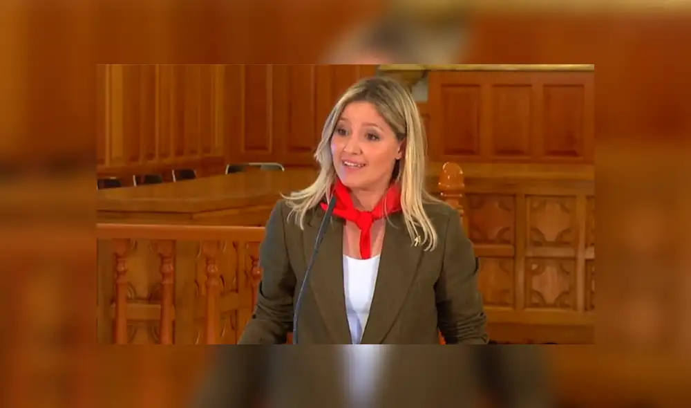Ana Martínez Vidal, portavoz de Murcia, explicó en conferencia de prensa de por qué aún no llegaría el coronavirus a la comunidad. Foto: El Español. Ana Martínez Vidal, portavoz de Murcia, explicó en conferencia de prensa de por qué aún no llegaría el coronavirus a la comunidad. Foto: El Español.