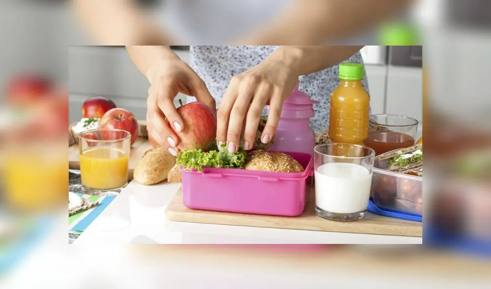 Lonchera saludable: conoce las recetas para utilizar durante la semana escolar