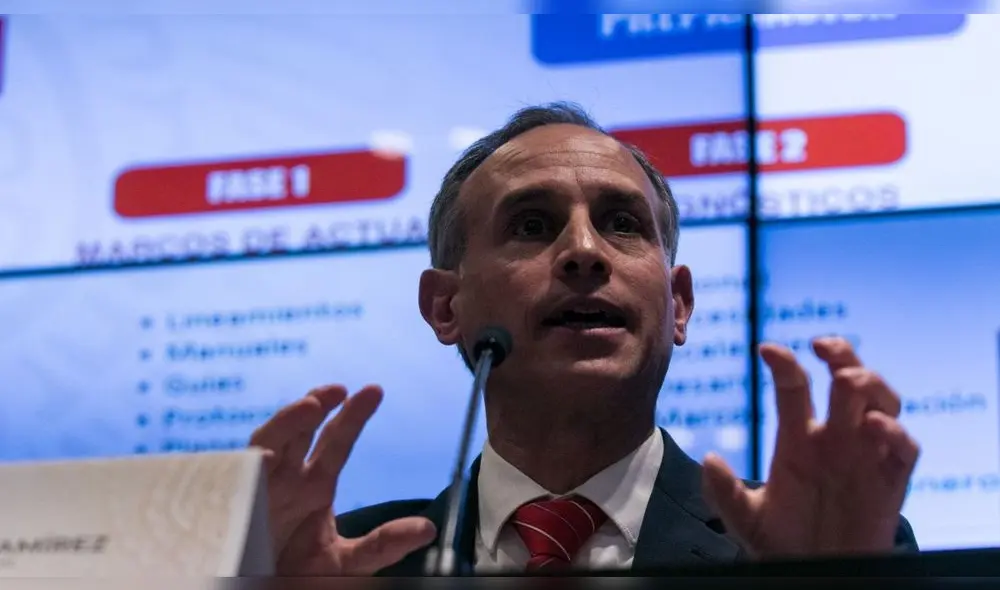 El subsecretario de Prevención y Promoción de la Salud confirmó el primer caso de COVID-19 en México. (Foto: Cuartoscuro) El subsecretario de Prevención y Promoción de la Salud confirmó el primer caso de COVID-19 en México. (Foto: Cuartoscuro)