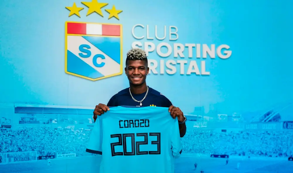 Washington Corozo estará vinculado a Sporting Cristal hasta el 2023. | Foto: @ClubSCristal