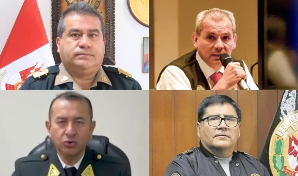 Oscar Arriola, Carlos Céspedes Muñoz, Denis Rodriguez Bardales, Malaver Odrías. Foto: composición LR Oscar Arriola, Carlos Céspedes Muñoz, Denis Rodriguez Bardales, Malaver Odrías. Foto: composición LR