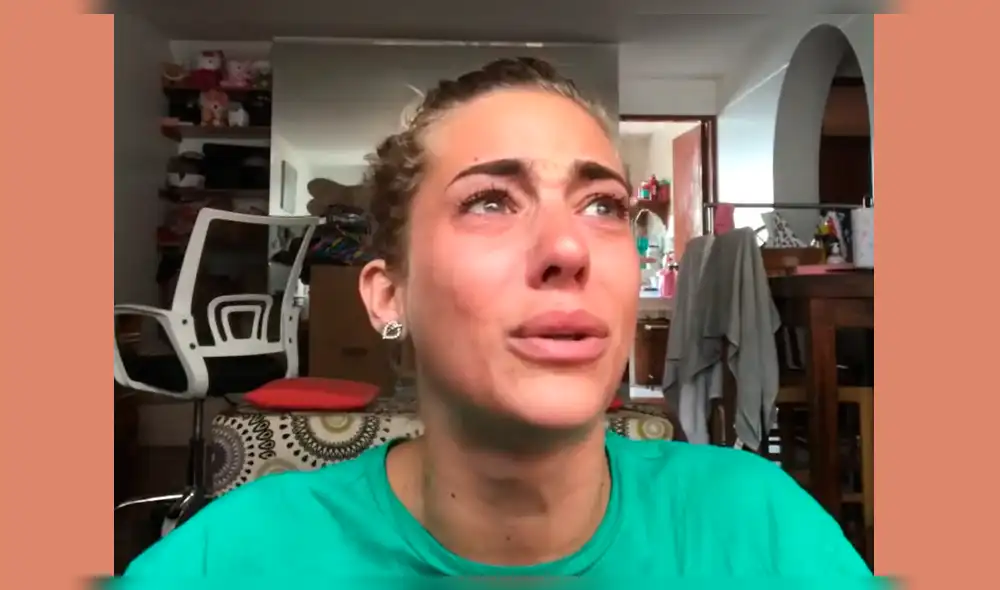 Poly Ávila entre lágrimas rechaza afirmaciones de 'La Chama' y defiende a André [VIDEO]