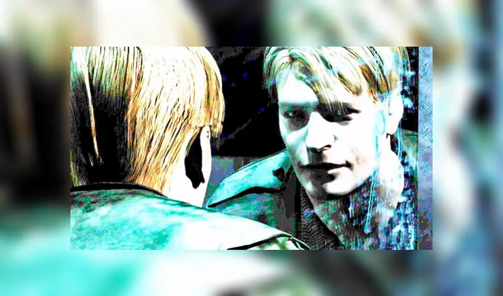 James Sunderland, protagonista de Silent Hill 2, te mira a través del espejo. Foto: ZombiePizzas1999
