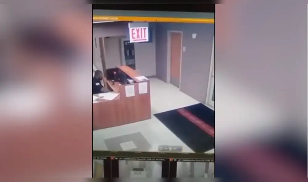 YouTube viral: vigilante se encuentra cara a cara con un fantasma, video es realmente aterrador