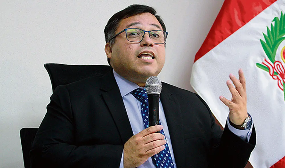 Procurador General. Daniel Soria Luján no dio detalle de los motivos de la salida de Jorge Ramírez de la Procuraduría. Foto: Virgilio Grajeda