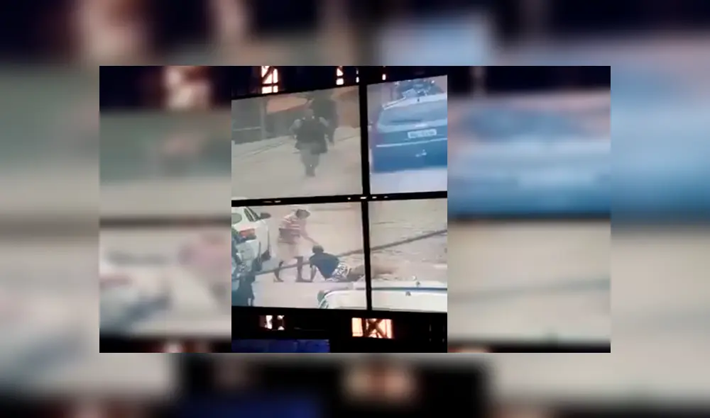 Facebook viral: Cámaras captan a perro que detuvo a ladrón que intentaba escapar de policía 