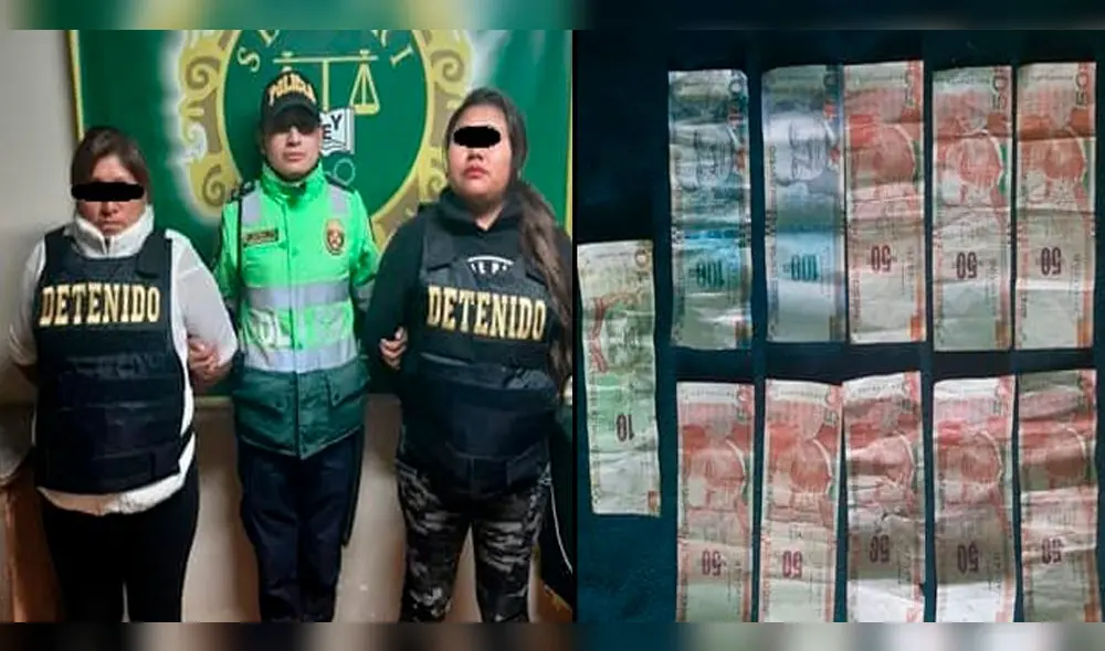Caen mujeres que engañaron a nueve comerciantes con billetes falsos.