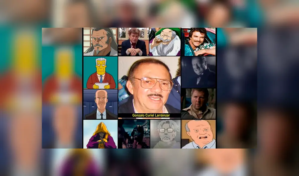 Gonzalo Curiel inició en el mundo del doblaje en los años 70. Foto: CECE