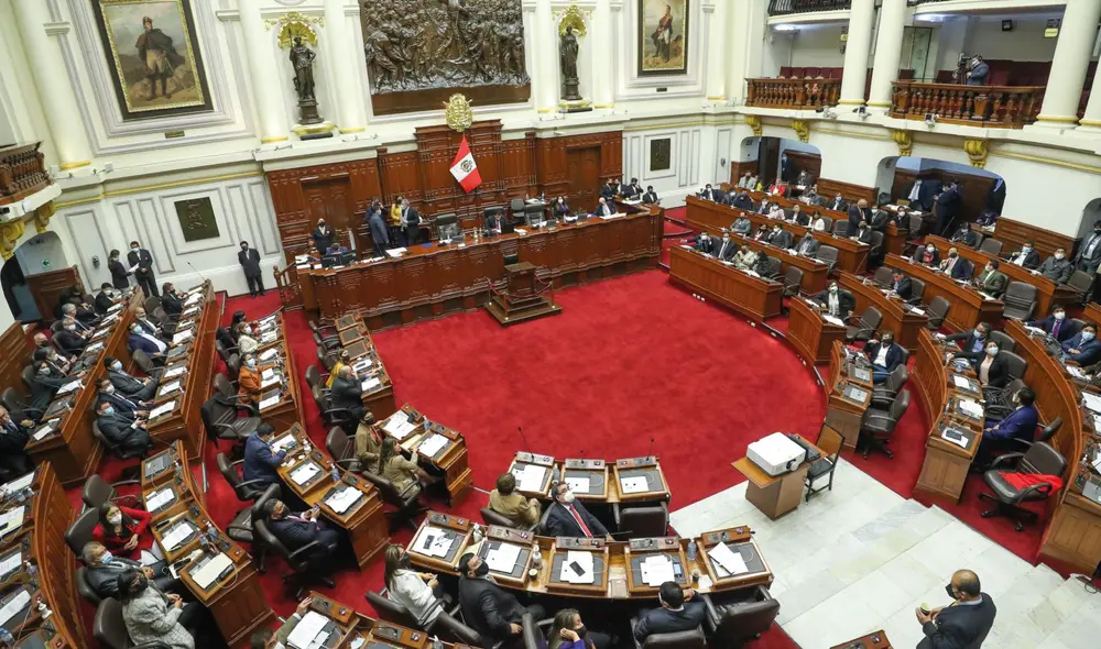 El voto de confianza se realiza en el Pleno del Congreso. Foto: Andina