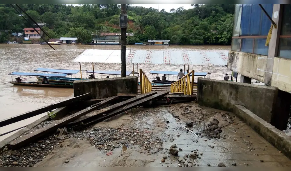 Daños en Santa María de Nieva Daños en Santa María de Nieva