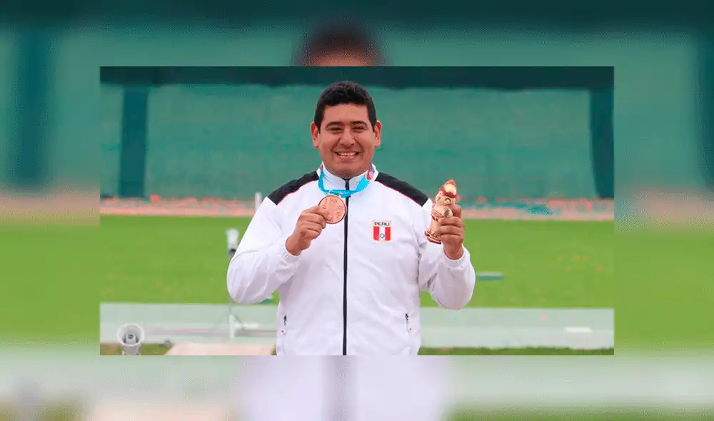 Marko Carrillo compite en tiro rápido con pistola. Foto: IPD