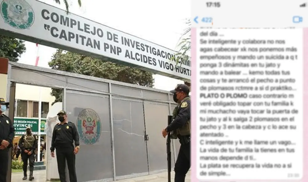 Más de 1.400 casos de extorsión se han reportado este 2022. Foto: composición LR