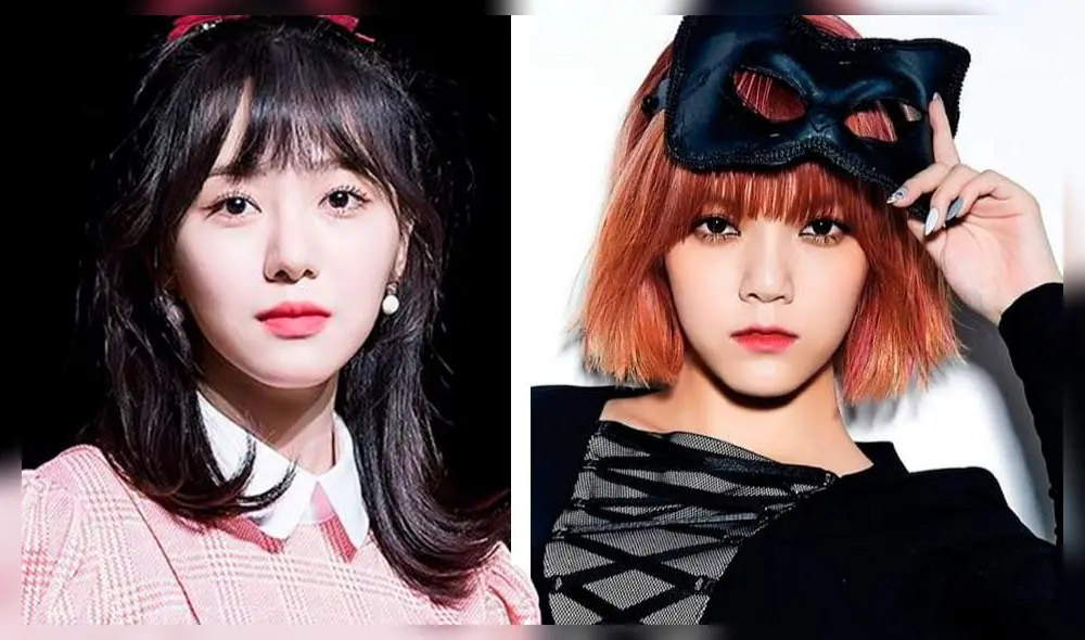 AOA: Cronología de la controversia entre Mina y Jimin. Crédito: fotocomposición