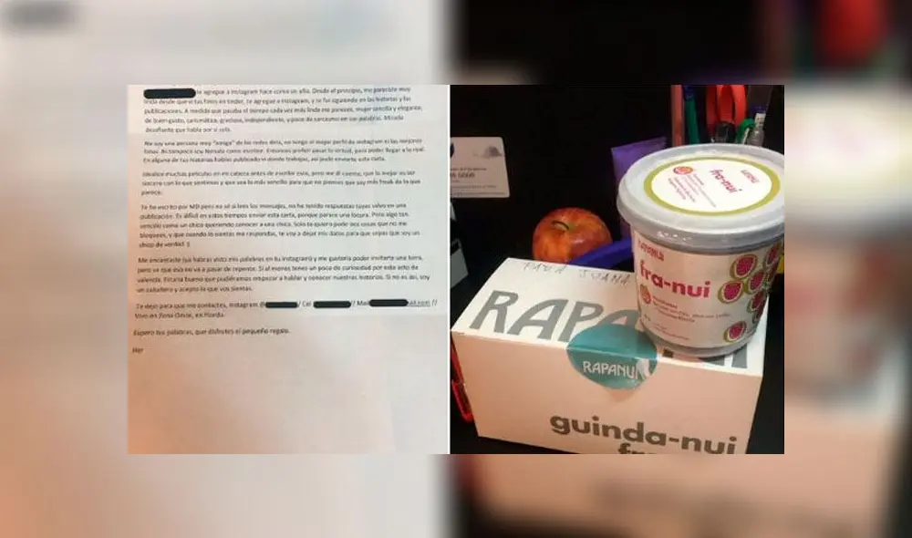 “No quiero que pienses que soy un loco acosador”: la buscó por Internet, se metió en su oficina y le dejó una carta [VIDEO]