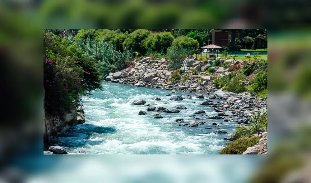 Un evidente cambio de color en las aguas del río hablador. Foto: Jhon Reyes Un evidente cambio de color en las aguas del río hablador. Foto: Jhon Reyes