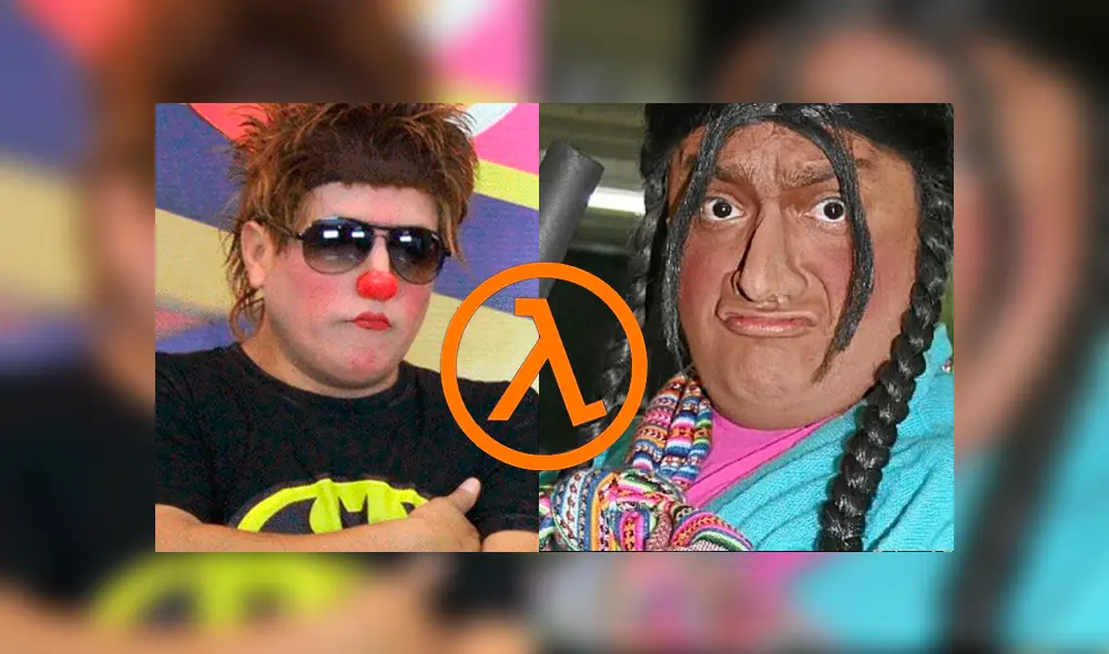 Chupetín Trujillo vs la Paisana Jacinta en Half Life.