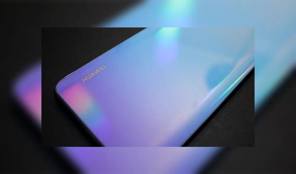 El color Breathing Crystal del Huawei Y9s tiene un acabado en degradado. | Foto: Carol Larrain