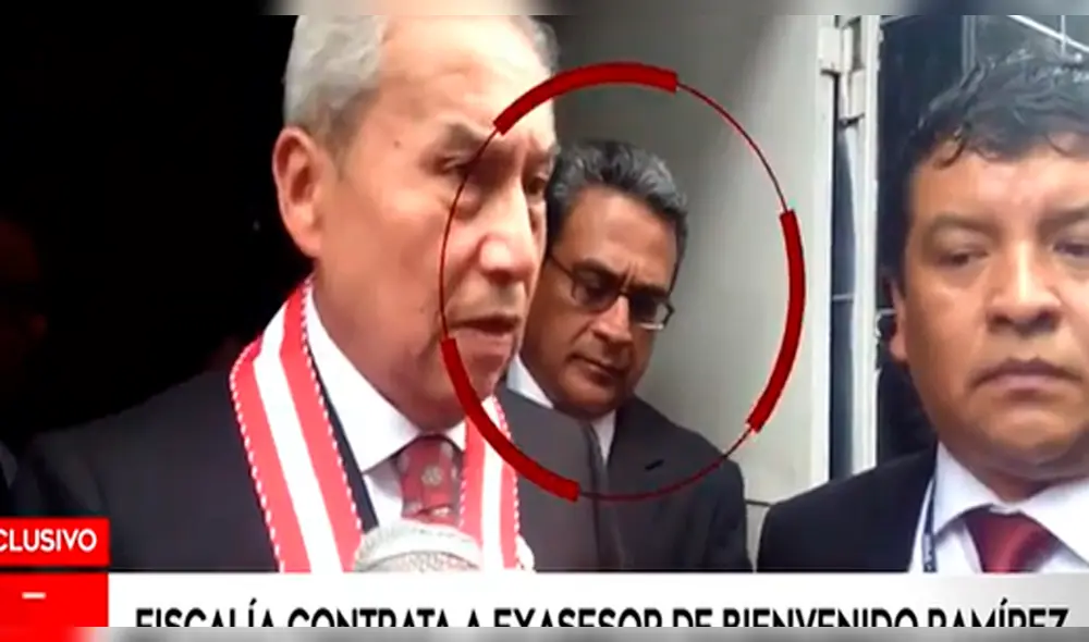 Exasesor de Bienvenido Ramírez trabaja en la Fiscalía de la Nación [VIDEO]