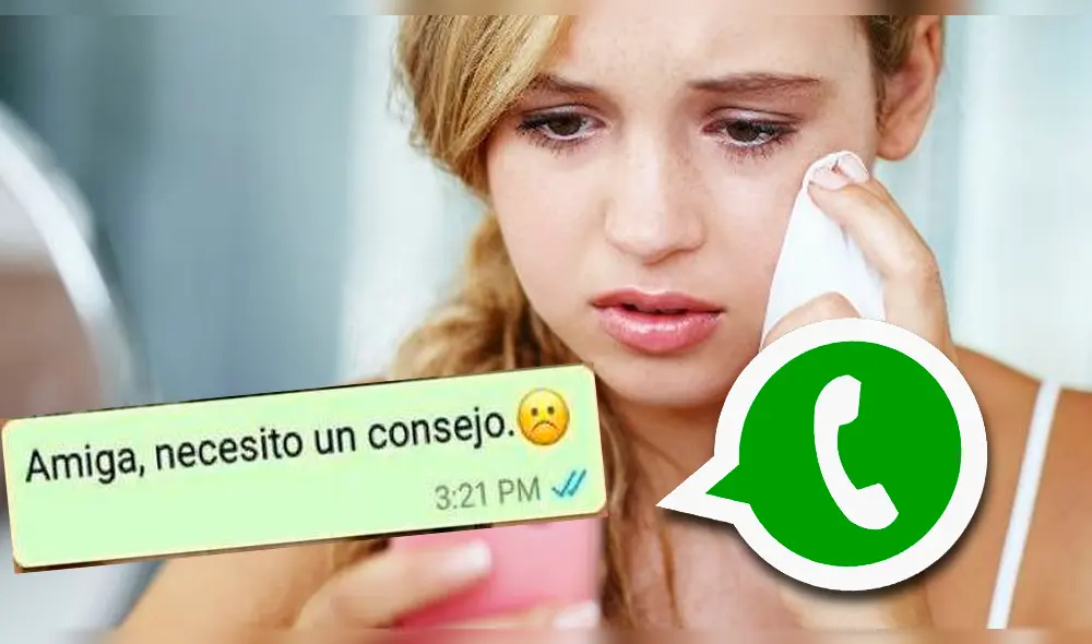 WhatsApp: le escribe a su amiga para que la consuele, pero ella le recuerda su 'oscuro' pasado