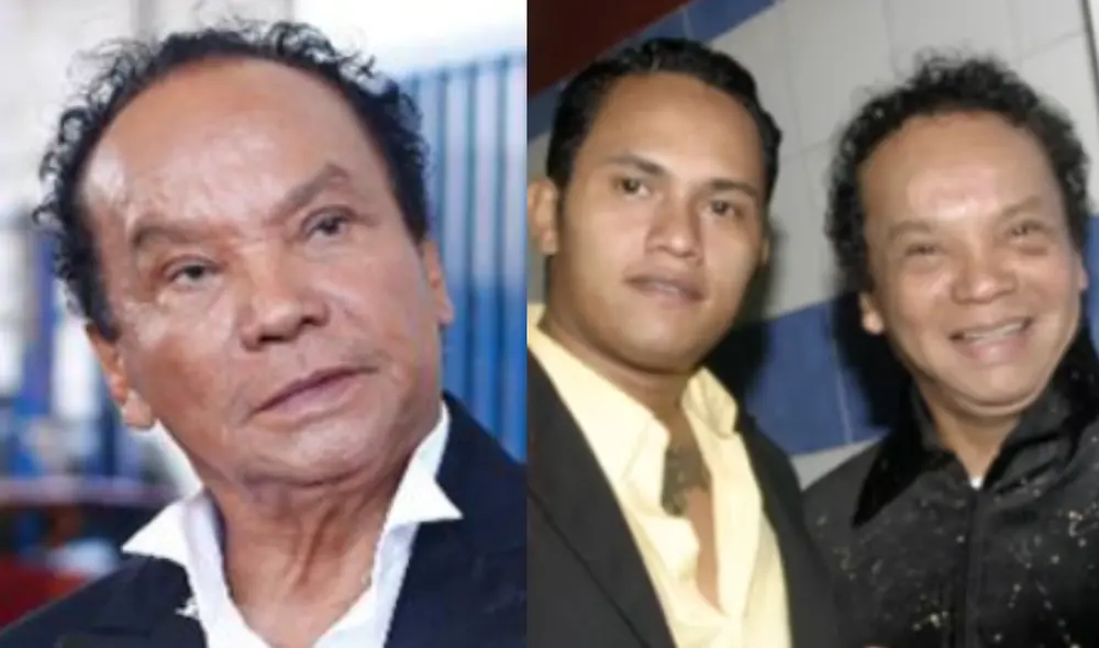 Pablo Villanueva junto a su hijo Hussein. Foto: Composición LR / Archivo LR