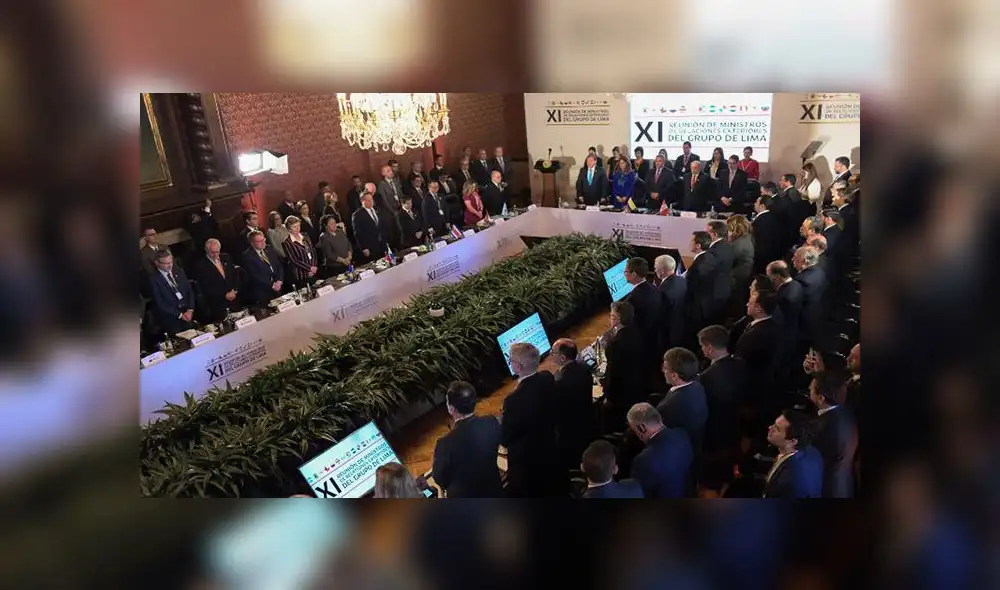 Grupo de Lima reitera su apoyo a transición democrática en Venezuela "sin uso de la fuerza" Grupo de Lima reitera su apoyo a transición democrática en Venezuela "sin uso de la fuerza"