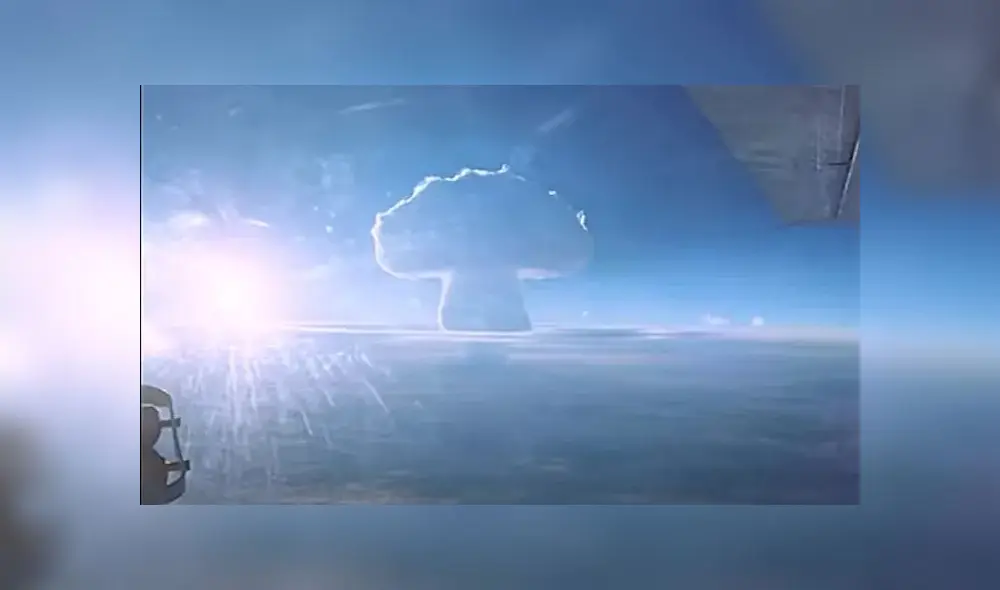La Bomba Zar se probó en octubre de 1961 en la Guerra Fría. Foto: Rosatom