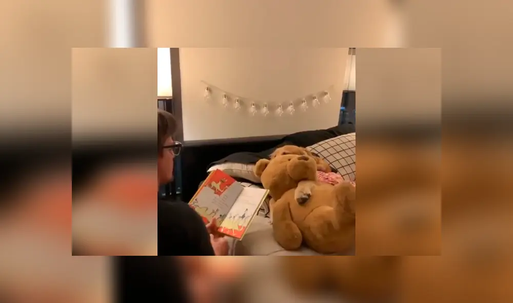 Desliza las imágenes para apreciar el emotivo momento entre un joven junto a la mascota de su pareja. Foto: Dog Lovers.