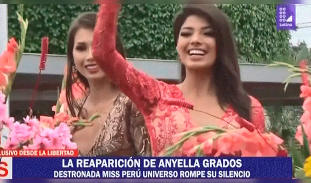Anyella Grados se refugia en Dios tras escándalo por el que perdió corona de Miss Perú