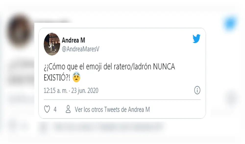 Desliza para ver comentarios de usuarios que asegura haber visto el emoji de ladrón en WhatsApp. Foto: Captura.