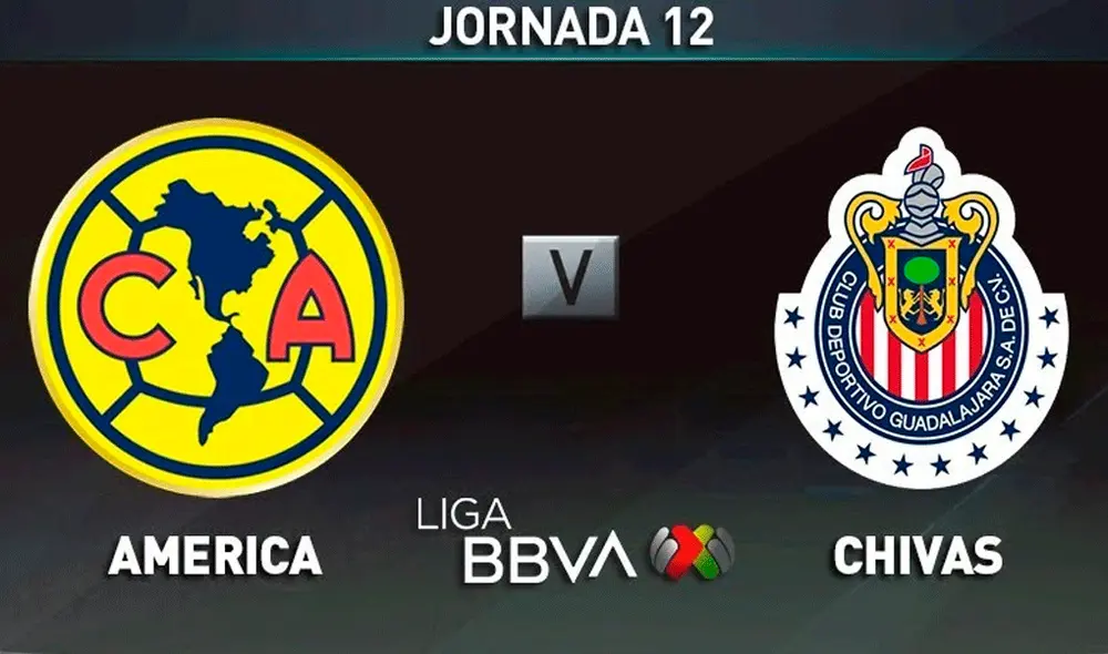Sigue aquí EN VIVO ONLINE por TUDN el América vs. Chivas en el marco de la jornada 12 del Torneo Apertura 2019 de la Liga MX.