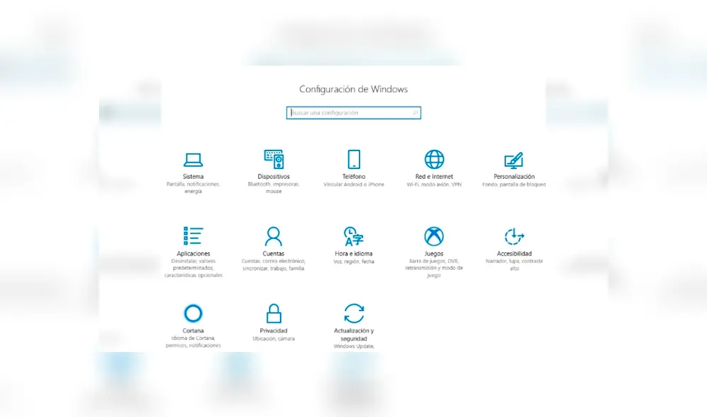 El objetivo, según Microsoft, es que "todas las opciones estén en un solo lugar". Imagen: Win Phone Metro.