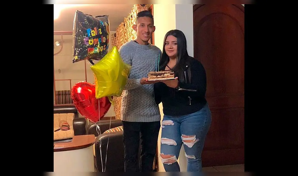 Christofer Gonzales y su esposa Romina Garfe