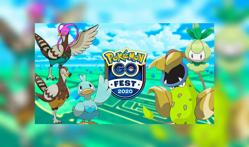 Todos los pokémon shiny y nuevas criaturas que llegan previo y durante el GO Fest 2020 de Pokémon GO. Foto: composición La República.