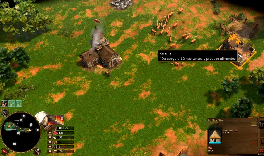 La civilización de los Andes tiene 'Chasquis', 'Tambos', 'Huaracas', 'corredores Chimú' y algunos de sus soldados pierden salud con el tiempo. Foto: Tantalus/YouTube La civilización de los Andes tiene 'Chasquis', 'Tambos', 'Huaracas', 'corredores Chimú' y algunos de sus soldados pierden salud con el tiempo. Foto: Tantalus/YouTube