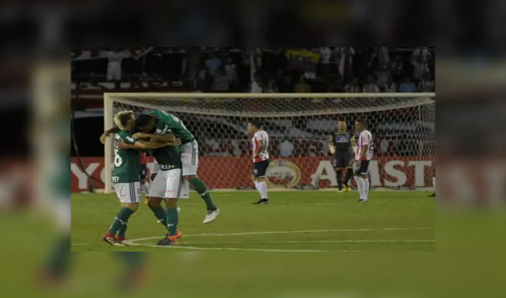 Palmeiras goleó 3 a 0 al Junior en Barranquilla por Copa Libertadores Palmeiras goleó 3 a 0 al Junior en Barranquilla por Copa Libertadores