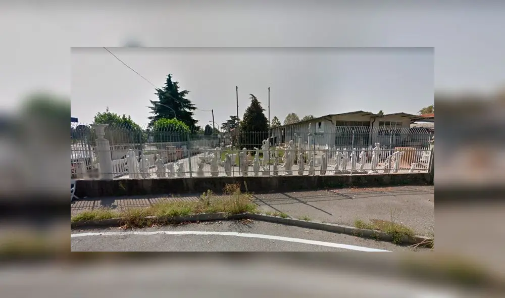 Desliza las imágenes para ver el increíble taller artístico ubicado en dicha zona de Italia. Foto: Google Maps.