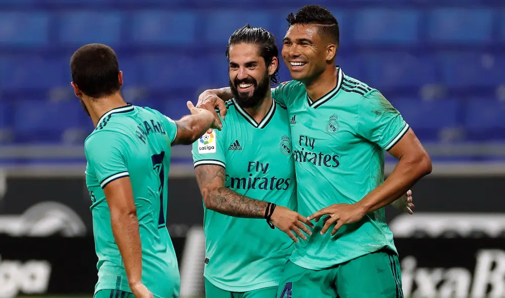 Casemiro marcó el primer tanto del partido. (Créditos: EFE) Casemiro marcó el primer tanto del partido. (Créditos: EFE)