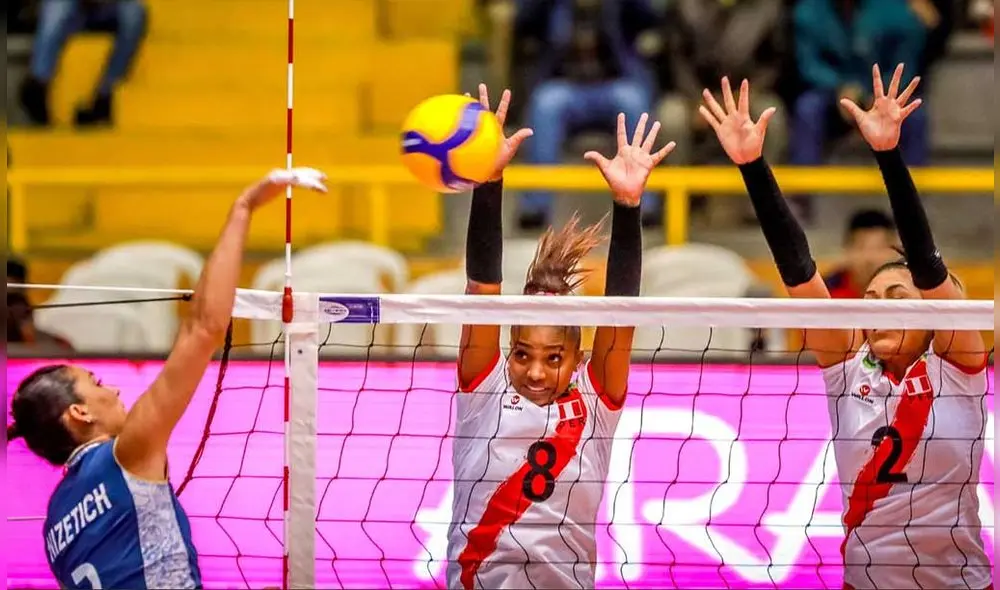 Perú perdió 3-0 contra Argentina por la primera fecha del Preolímpico de vóley Colombia 2020. Foto: Voleyplus. Perú perdió 3-0 contra Argentina por la primera fecha del Preolímpico de vóley Colombia 2020. Foto: Voleyplus.