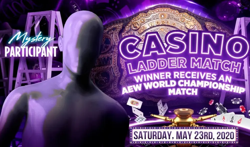 Casino Ladder Match para ser el aspirante N° 1 al Campeonato Mundial de AEW en Double or Nothing. Foto: AEW