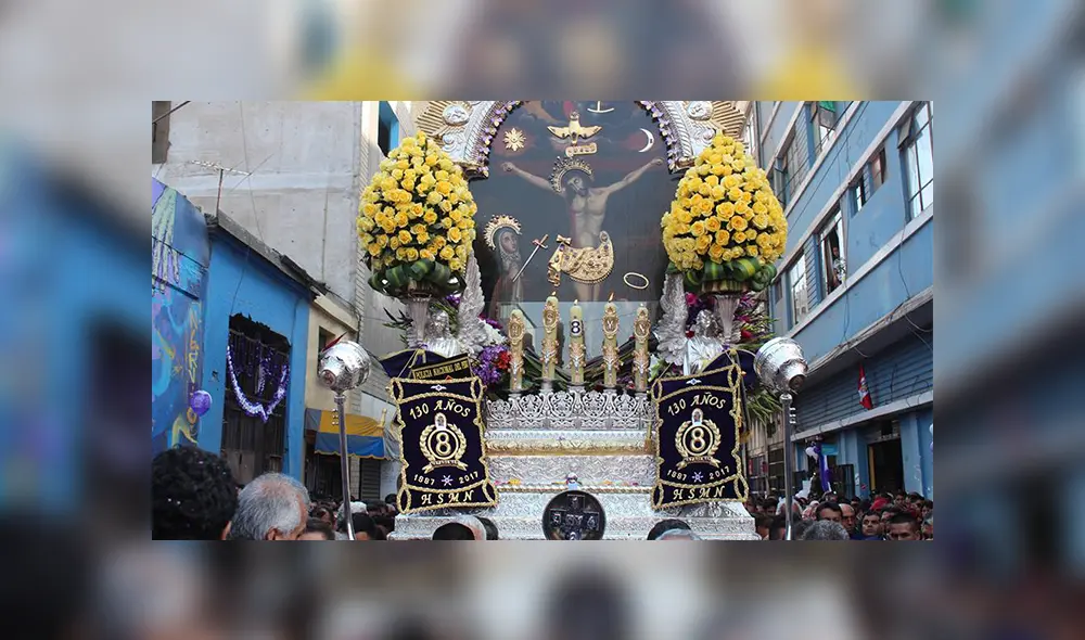 Señor de Los Milagros: Este es el recorrido de la procesión por viernes santo