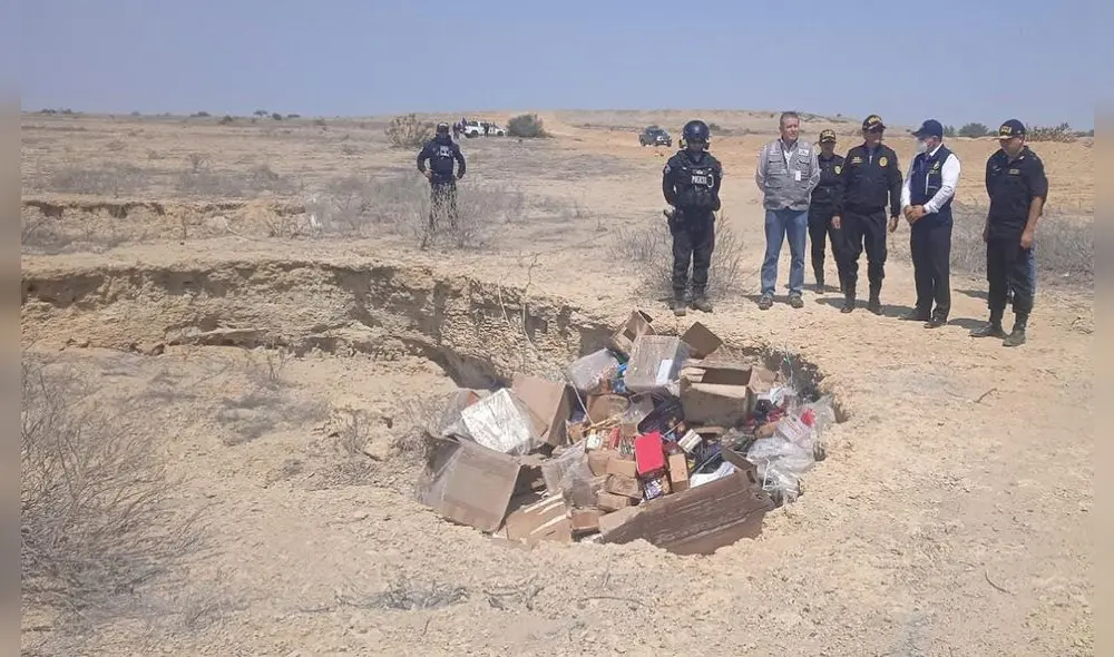Incineran material pirotécnico en Piura: Foto: La República.