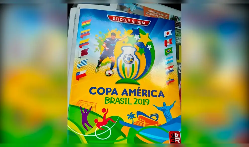 En Facebook empezó a circular la versión no autorizada del álbum de la Copa América 2019