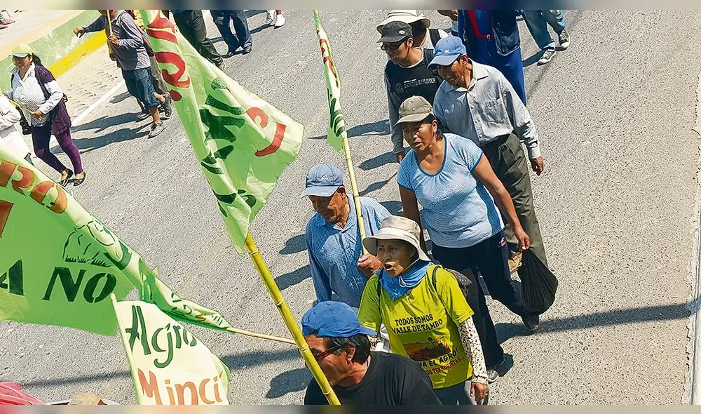 Pobladores de Tambo analizan acatar huelga indefinida por Tía María Pobladores de Tambo analizan acatar huelga indefinida por Tía María