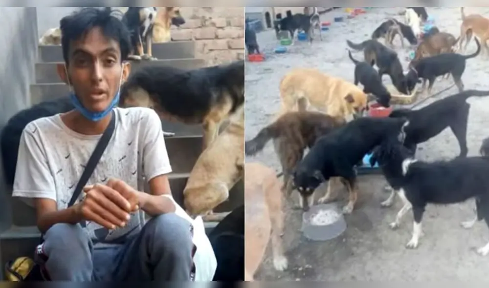 Joven se muestra afectado por la situación en la que se encuentra.