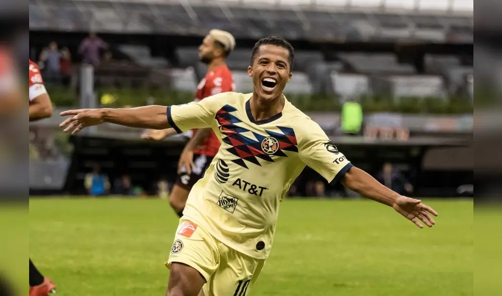 Giovani Dos Santos juega actualmente en el Club América de México