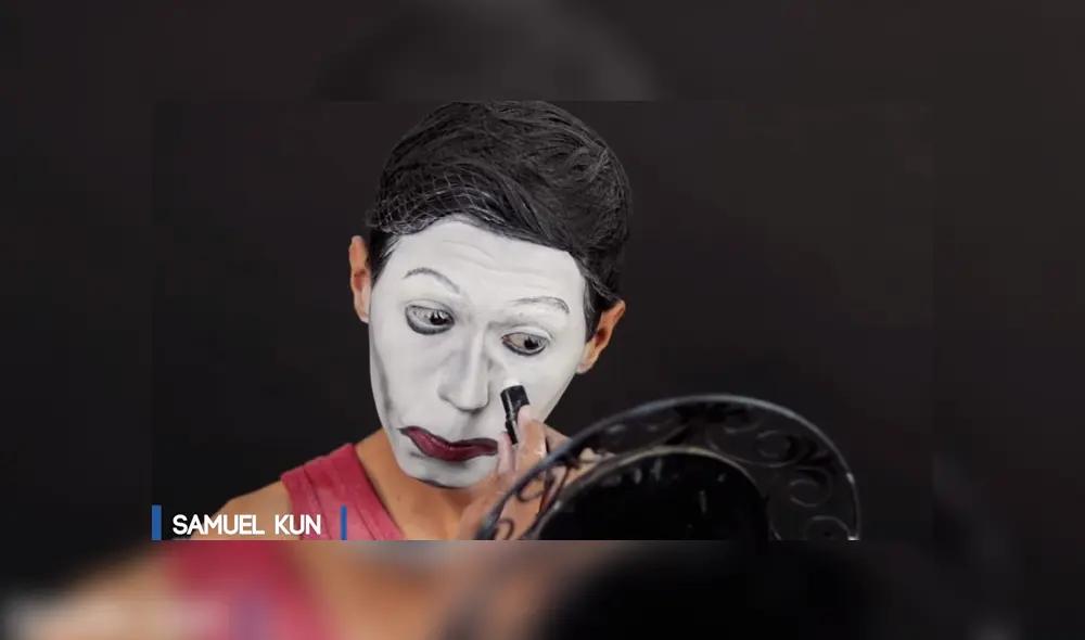 YouTube viral: joven enseña a maquillarte como el 'Ayuwoki' para asustar a tus amigos [VIDEO]