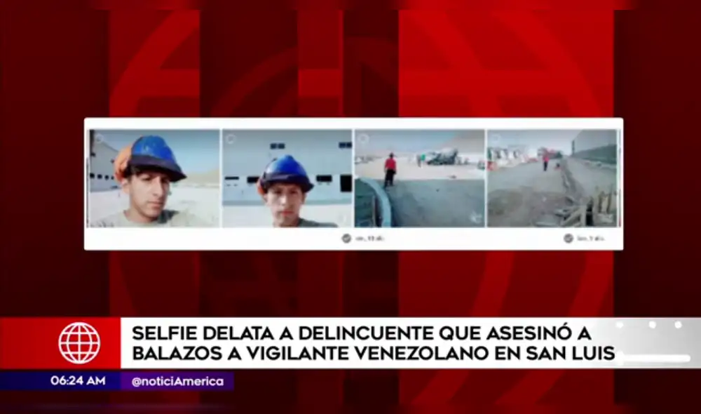 Asesinó a un vigilante venezolano, logró escapar, pero un selfie lo delató [VIDEO]